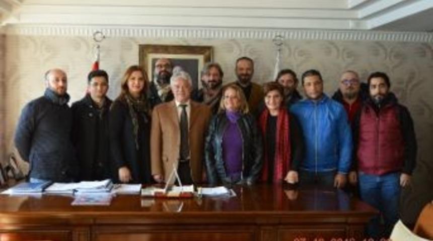 Başkan Acar Gazetecilerle Bir Araya Geldi