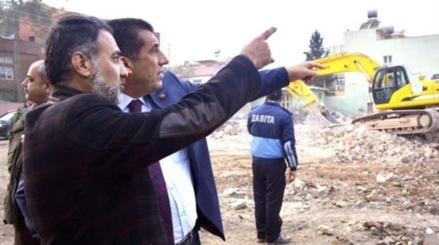 Ceylanpınar&rsquo;da Cami İnşaatı