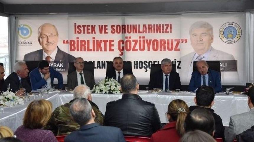 Kapaklı&rsquo;da Sivil Toplum &Ouml;rg&uuml;tleri Bilgilendirildi