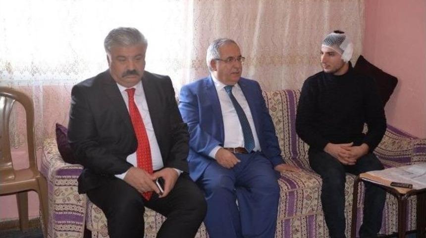 Kayseri Gazisine &rsquo;ge&ccedil;miş Olsun&rsquo; Ziyareti