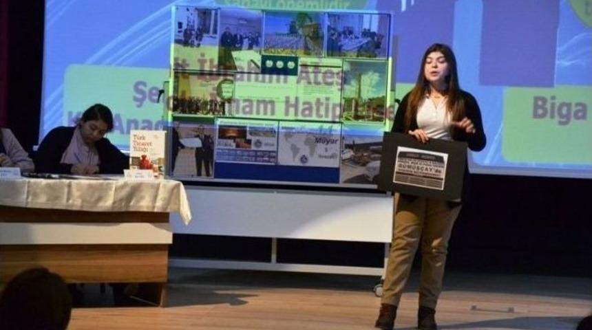 Biga&rsquo;da Liseler Arası M&uuml;nazara Yarışması