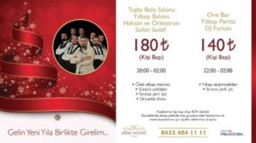 Elite World Hotel&rsquo;den Muhteşem Yılbaşı Programı