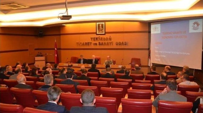 Tekirdağ Ekonomi G&uuml;nleri Toplantısı Yapıldı