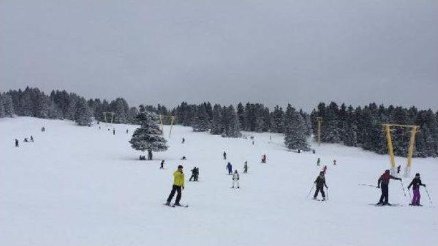 Uludağ’Da Kar Kalınlığı 1 Metreyi Aştı