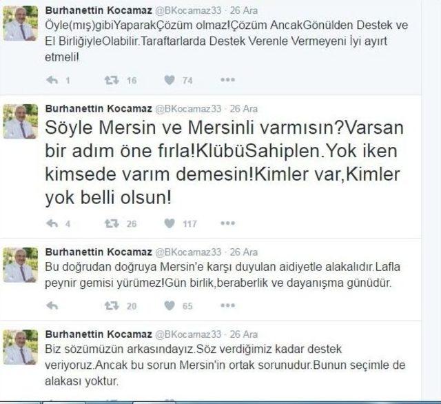 Başkan Kocamaz: 