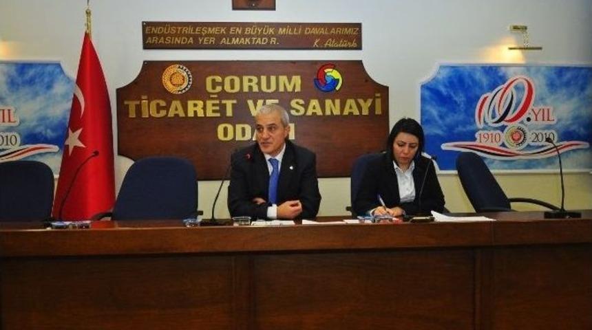 &Ccedil;orum Tso&rsquo;da İstişare Toplantısı