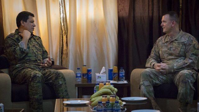ABD'li general, kırmızı listede aranan PKK/YPG'li terörist ile görüştü