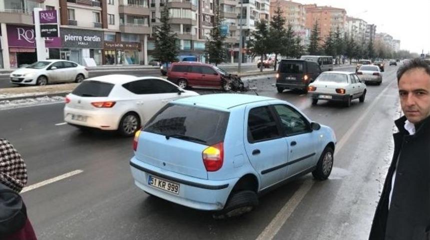 Niğde’de Zincirleme Kaza