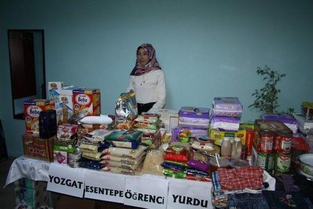 Yozgat Kyk Öğrencileri Halep İçin Seferber Oldu