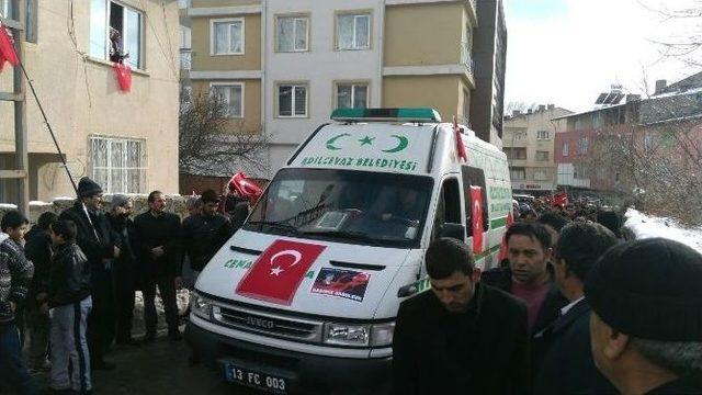 El-bab Şehidine Uğurlama Töreni