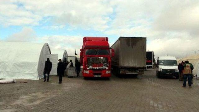 Halep Için Toplanan Yardımlar Kilis'ten Ulaştırılıyor