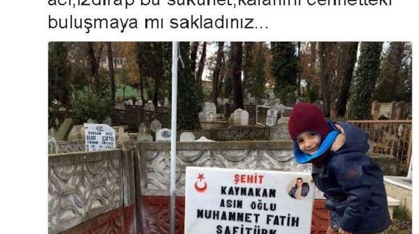 Şehit Kaymakamın Eşinin Paylaşımı Y&uuml;rekleri Burktu