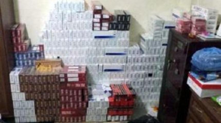 Kayseri'de Kaçak Sigara Operasyonu