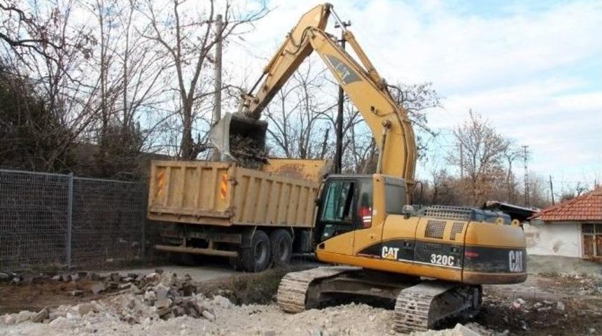 Edirne&rsquo;de G&uuml;ney &Ccedil;evre Yolu İ&ccedil;in &Ccedil;alışmalar Devam Ediyor