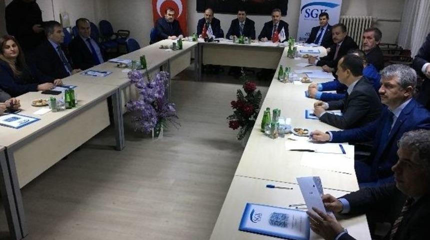 Sgk İl M&uuml;d&uuml;rl&uuml;ğ&uuml; B&ouml;lge Koordinasyon Toplantısı Yapıldı