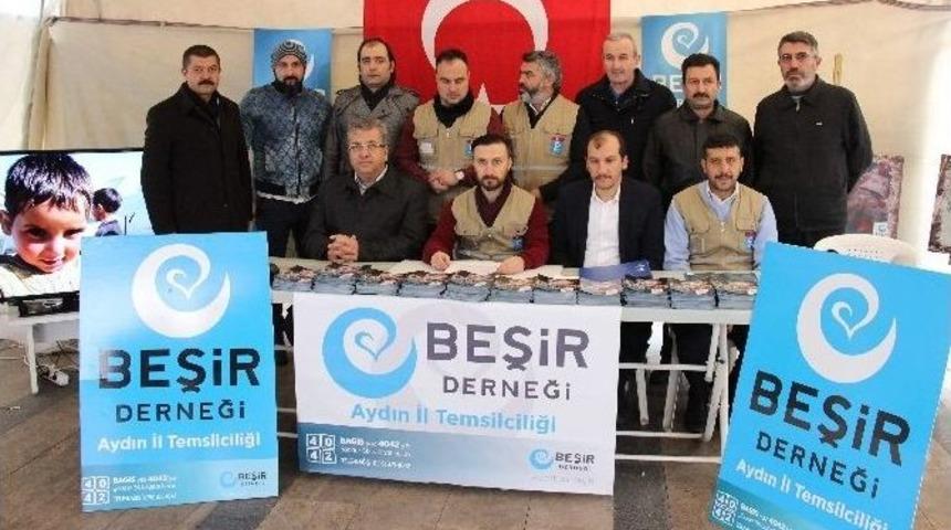 Aydın&rsquo;da &ldquo;halep İ&ccedil;in Uzat Elini&rdquo; Yardım Kampanyası D&uuml;zenlendi