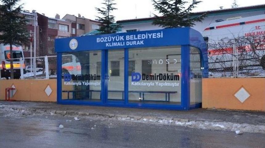 Yeşilkent Mahallesi&rsquo;ne Klimalı Durak