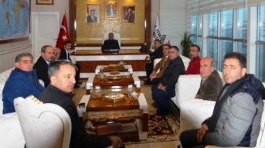 Polat, Şube Başkanlarıyla Bir Araya Geldi