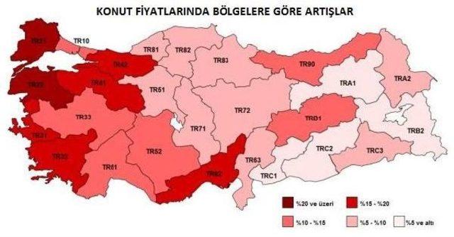 İzmir'de Konut Fiyatlarındaki Artış İstanbul Ve Ankara'yı Geride Bıraktı