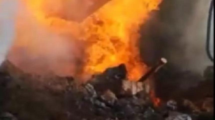 Tiner Deposundaki Yangın 8 Saatte Kontrol Altına Alındı