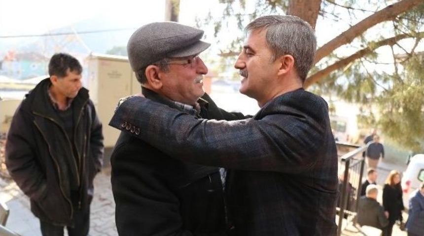 Başkan Şirin&rsquo;den Ak&ccedil;apınar Sakinlerine Ziyaret