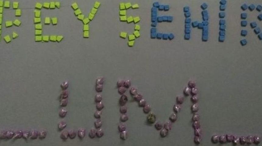 Beyşehir Polisi Uyuşturucu Hap Ele Geçirdi