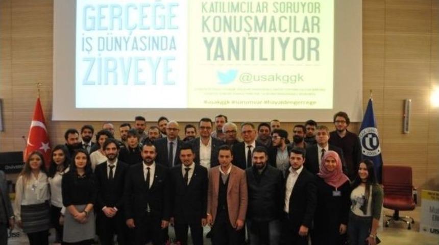 Uşak&rsquo;ta &Uuml;niversitelilere Girişimcilik Paneli