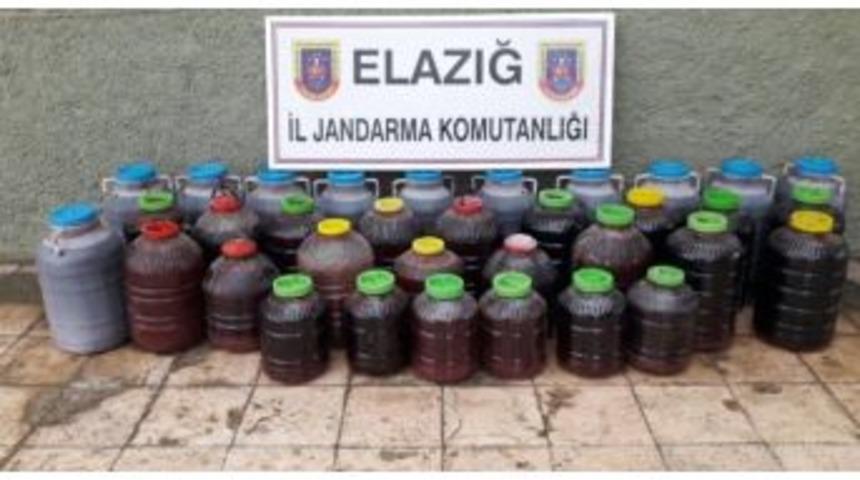 Elazığ’da 920 Litre Kaçak İçki Ele Geçirildi