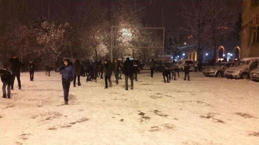 Isparta’da Eğitime Kar Engeli