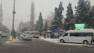 Denizli’de 8 İlçede Eğitime Kar Engeli