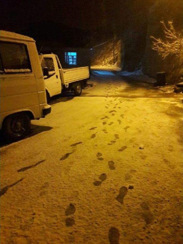 Aydın'da Bazı Ilçelerin Yolları Kardan Kapandı