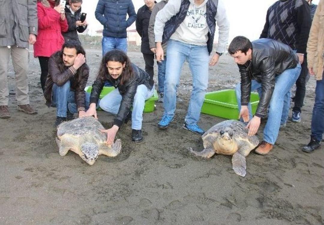 "fırat" Ve "ob&uuml;s" Akdeniz&rsquo;e Bırakıldı