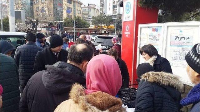 Çerkezköy Ve Çorlu’da Adaçayı Dağıtıldı