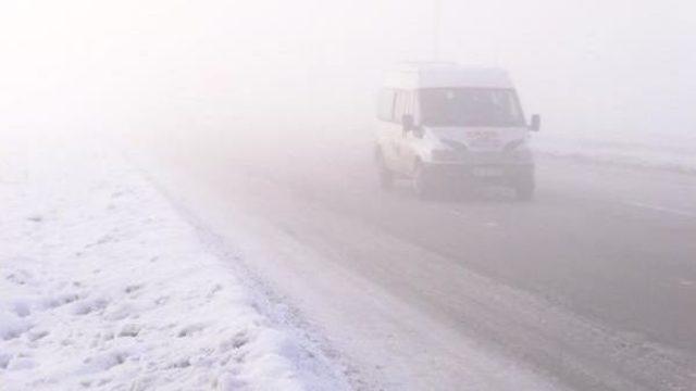 Doğubayazıt'ta Siste Hayat Durdu