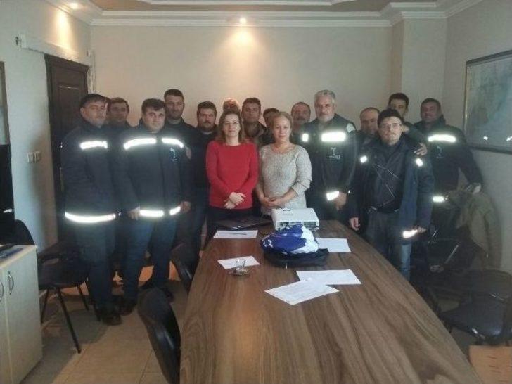 Teski Personeline Yönelik İş Sağlığı Ve Güvenliği Eğitimleri Devam Ediyor G1