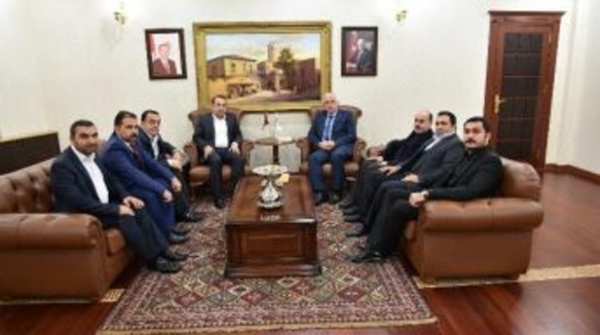 Vali Tuna Askon Heyetini Kabul Etti