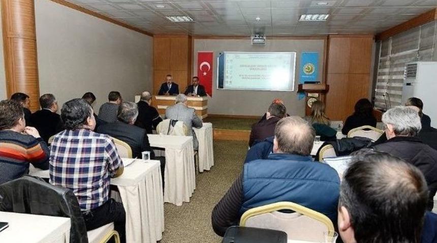 Orman B&ouml;lge M&uuml;d&uuml;rl&uuml;ğ&uuml;&rsquo;nde, 2016 Yılı Kadastro Faaliyetleri Değerlendirme Toplantısı D&uuml;zenlendi