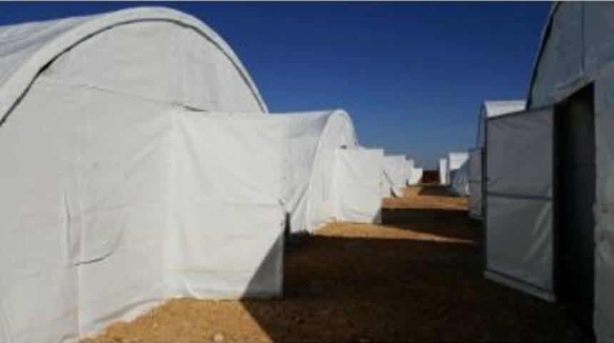 Diyanet Vakfından Suriye&rsquo;ye Bin 200 Aile İ&ccedil;in &Ccedil;adır Kent