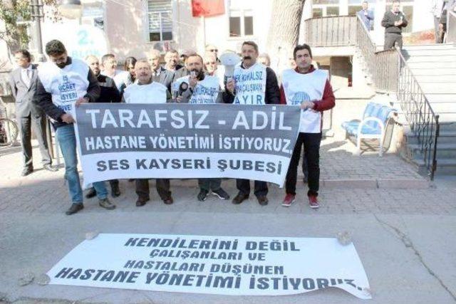 Ses’Ten, Kayseri Eğitim Ve Araştırma Hastanesi Yöneticileri Hakkında Suç Duyurusu