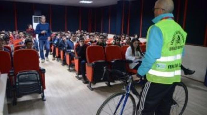 İzmit&rsquo;te Bisiklet Eğitimleri S&uuml;r&uuml;yor
