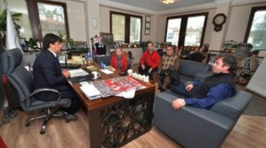 Başkan Demirağ&rsquo;a Fo&ccedil;a Add&rsquo;den Ziyaret