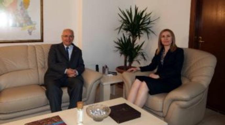 Yaşar&rsquo;dan Yeni Kaymakama Ziyaret