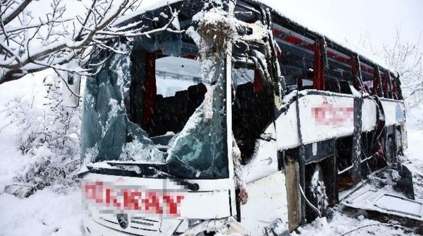 Sinop Valiliğinden "otobüs Kazası" Açıklaması