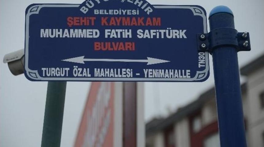 Şehit Kaymakamın Adı Ankara&rsquo;da Yaşayacak
