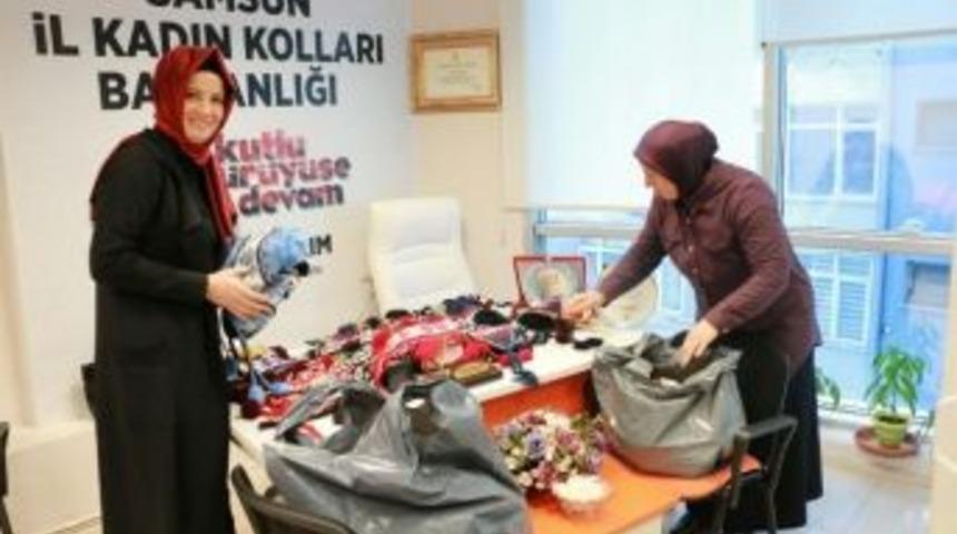 Ak Kadınlardan Küçük Yürekleri Isıtan Proje