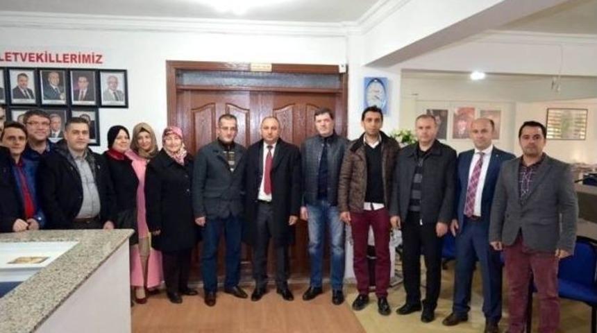 Borsa&rsquo;dan Ak Parti&rsquo;ye Hayırlı Olsun Ziyareti