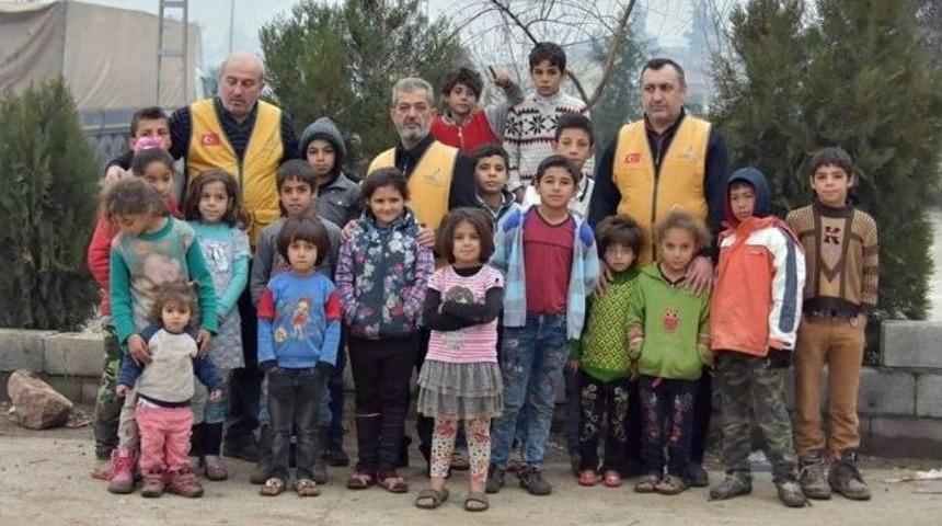 Yardımlar Halepli &Ccedil;ocuklara Can Suyu Oldu