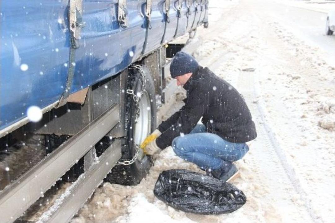 &Ccedil;anakkale&rsquo;de Kar Yağışı