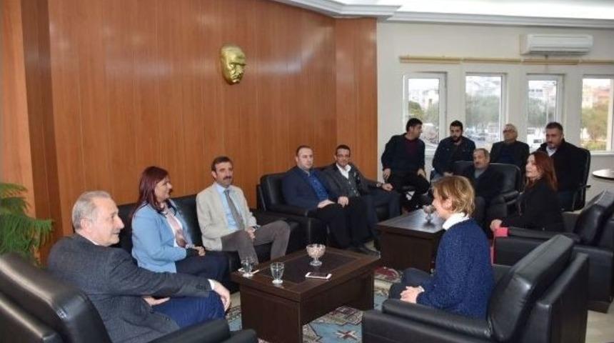 &Ccedil;er&ccedil;ioğlu&rsquo;ndan Didim Belediyesine Ziyaret