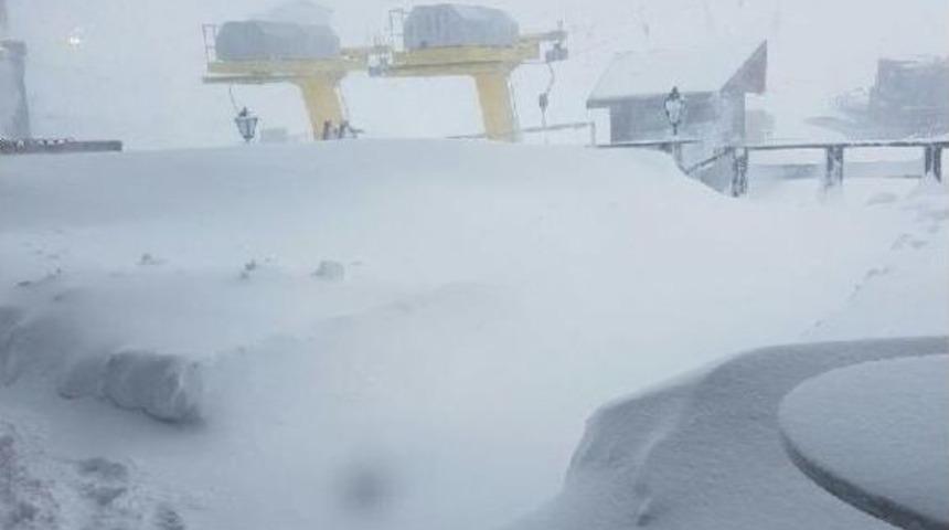 Uludağ'da Kar Kalınlığı 1.5 Metre